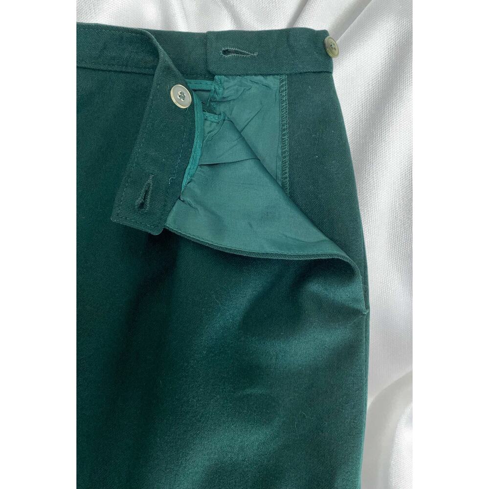 Vintage Pendleton Lined Wool Side Button Skirt Si… - image 7